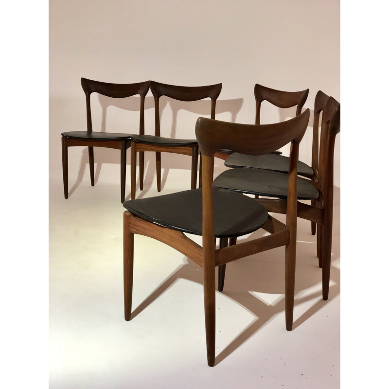 Suite de 6 chaises vintage par Henry Walter Klein