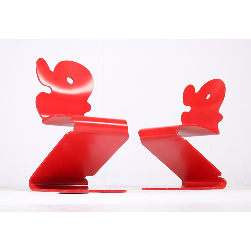 Verner Panton Pantonic 5010 Chairs for Studio Hag