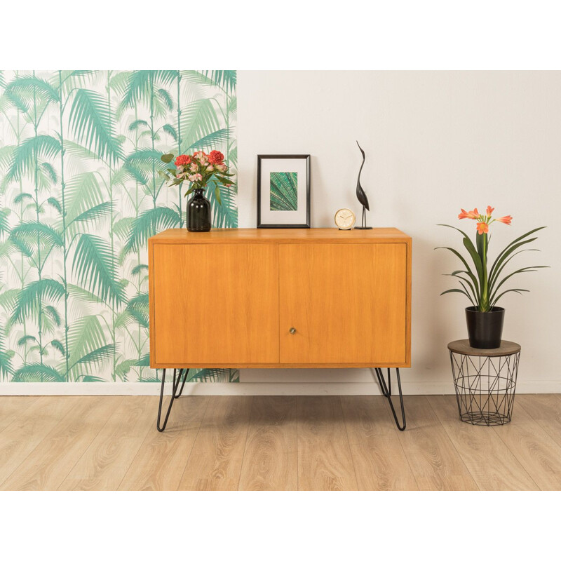 Vintage Oldenburger Möbelwerkstätten dresser in ashwood veneer, 1960