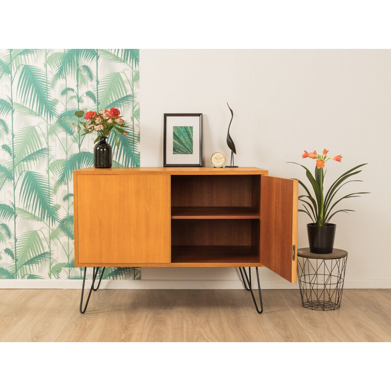 Vintage Oldenburger Möbelwerkstätten dresser in ashwood veneer, 1960