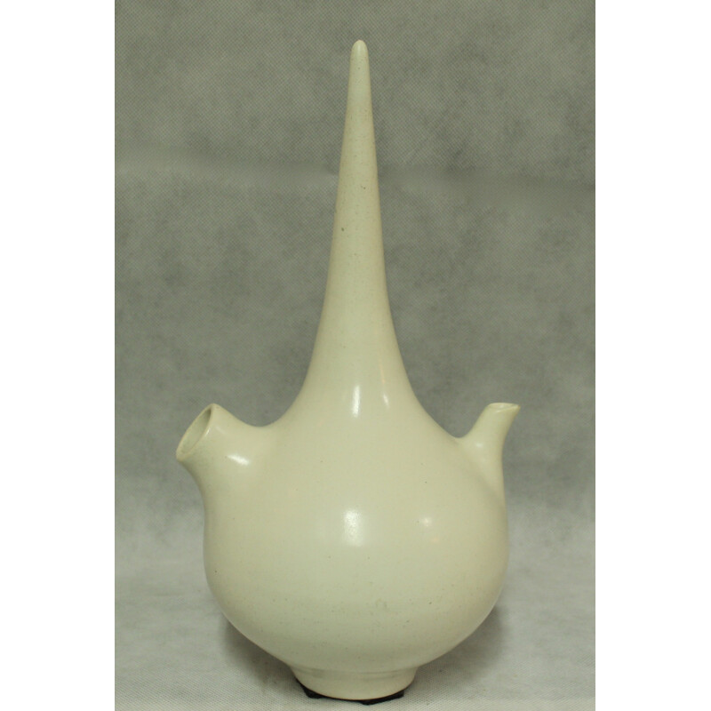 Vase bouteille "Gin" Vallauris, Roger CAPRON - 1950