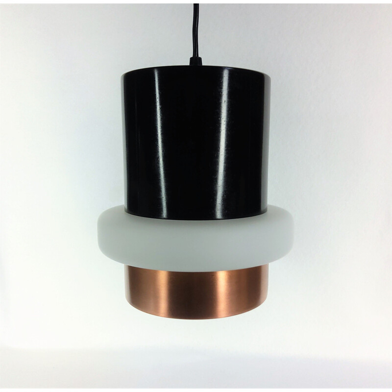 Vintage pendant lamp "Locarno" by Louis Kalff by Philips, 1960s