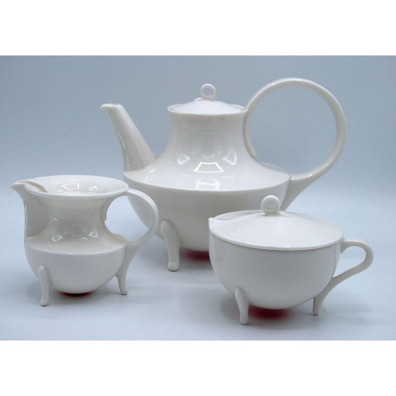 Vintage Tea Set by Oscar Tusquets for Follies Driade Italy 1990s