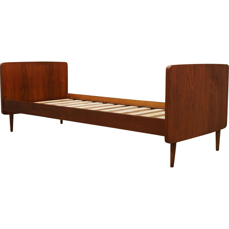 Teak vintage bed frame by Sino, 1970s