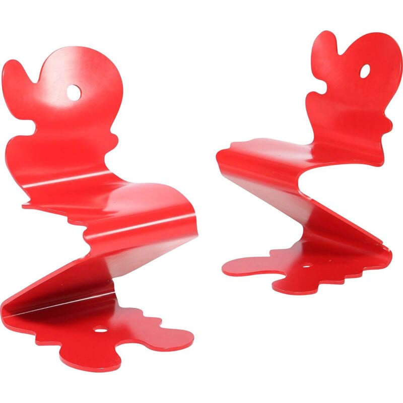 Verner Panton Pantonic 5010 Chairs for Studio Hag