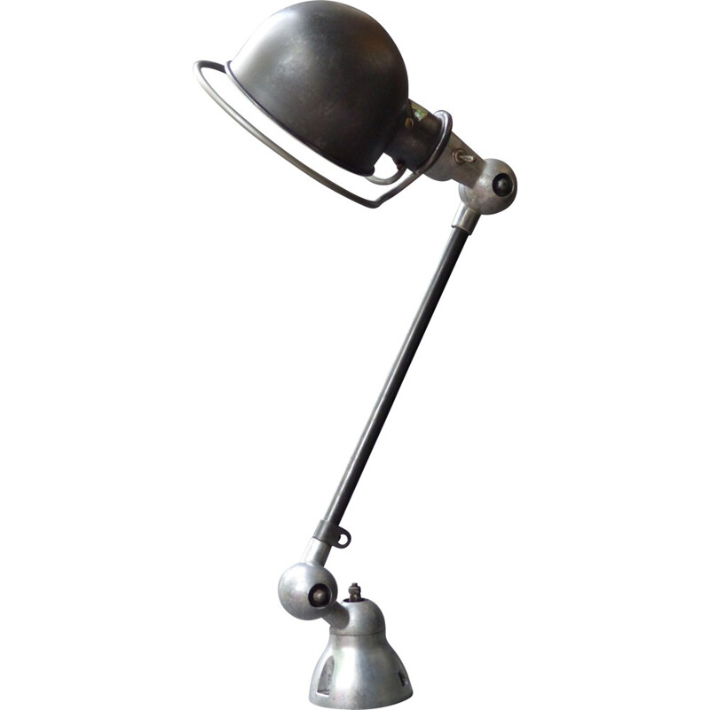Industrial "Jielde" swivel lamp  / wall lamp in metal, JL DOMECQ - 1950s