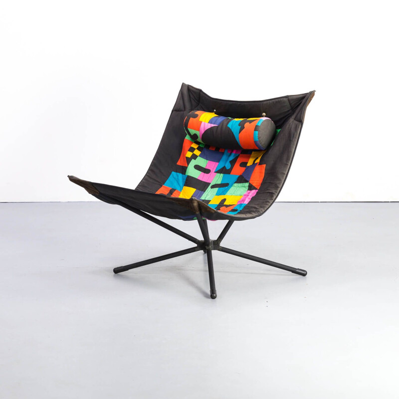 Vintage "Miamina" chair Alberto by Salviati & Ambrogio Tresoldi for Saporiti, 1980