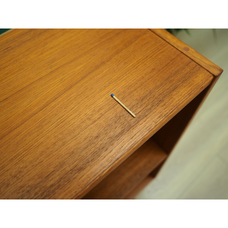 Vintage teak bookcase, Scandinavian design, 1960-1970