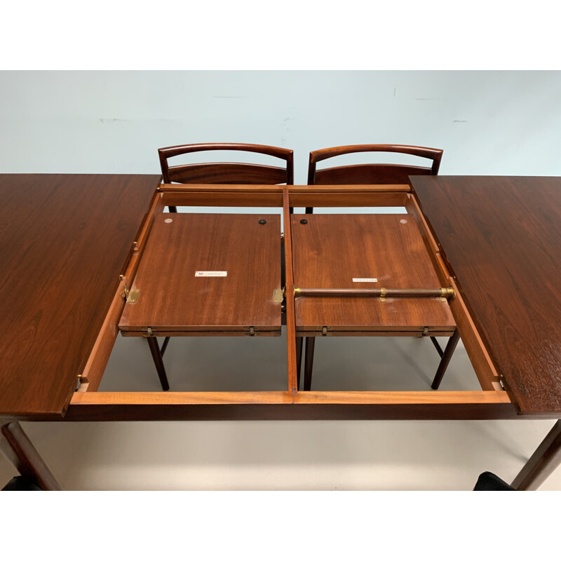 Vintage rosewood dining set by Mcintosh, 1960