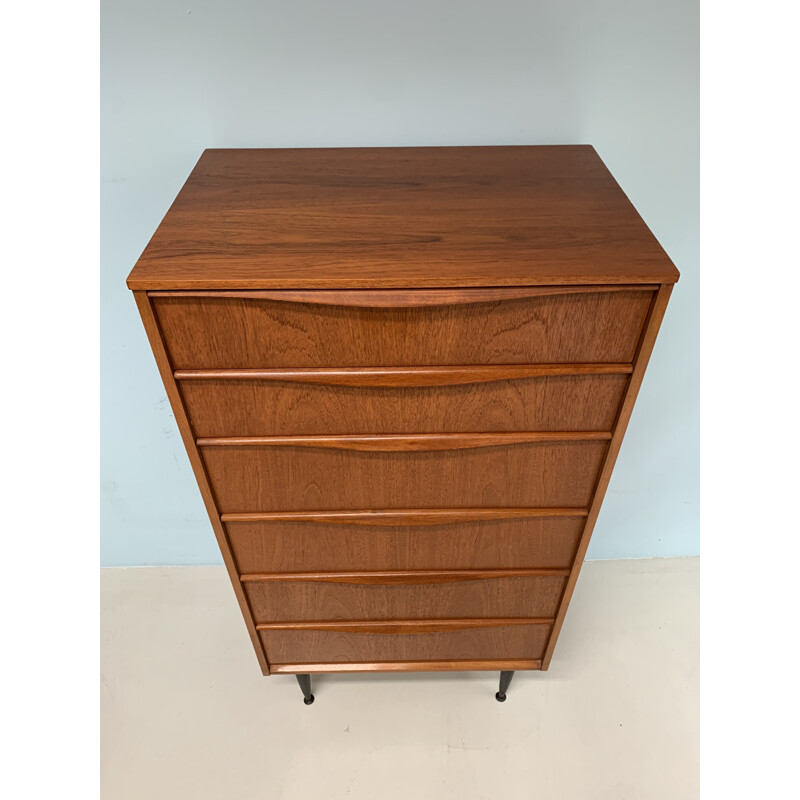 Vintage 6 drawers commode by Frank Guille for Austinsuite