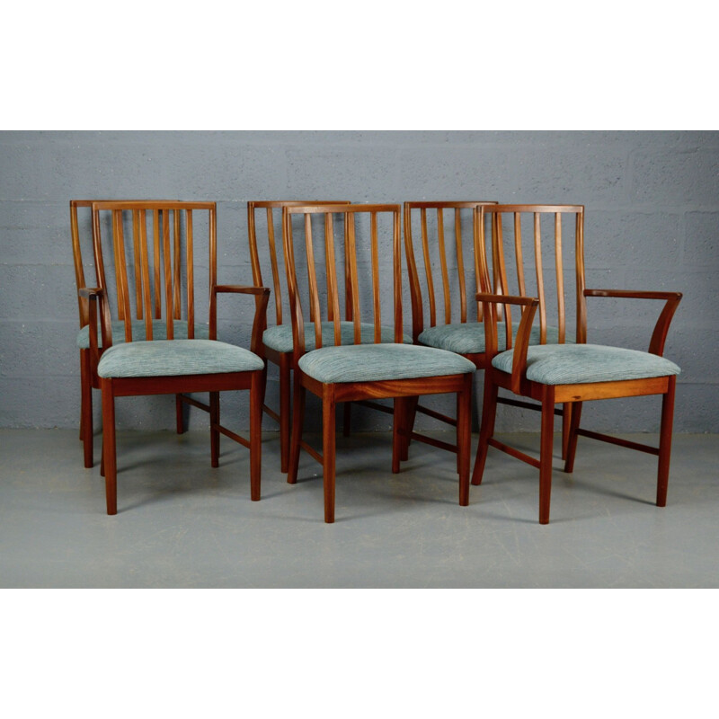 Set of 8 vintage dining chairs by McIntosh