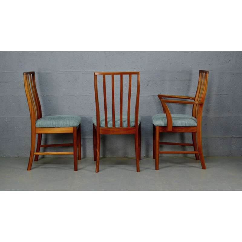 Set of 8 vintage dining chairs by McIntosh