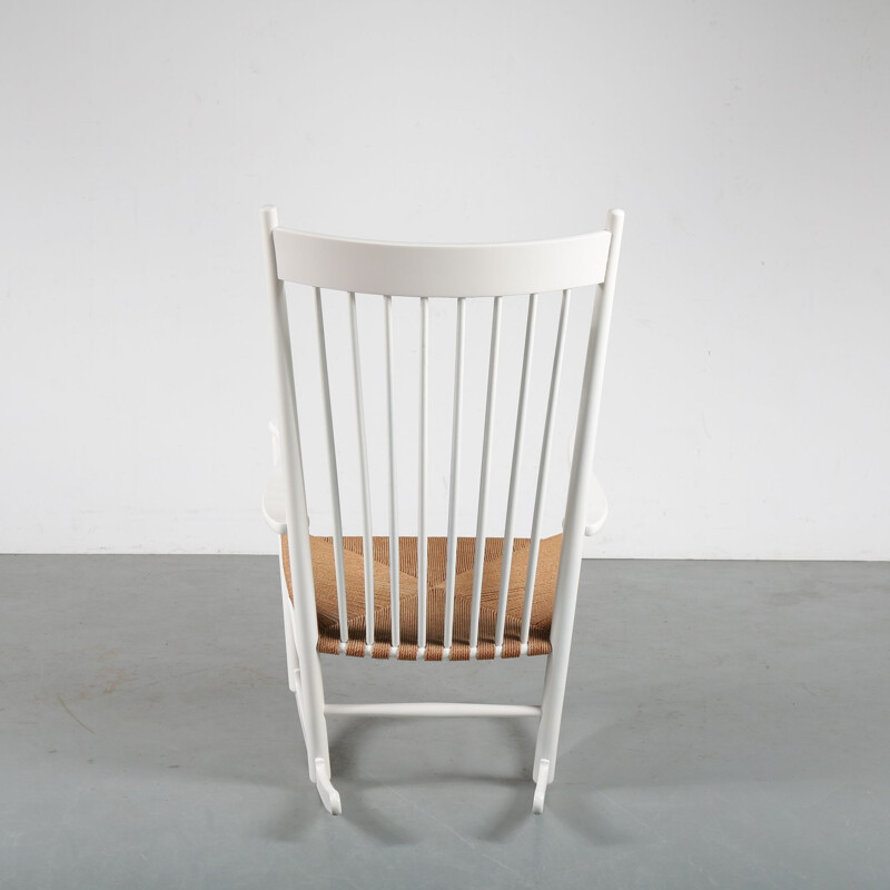 Vintage Danish rocking chair by Hans J. Wegner for FDB Mobler, Denmark