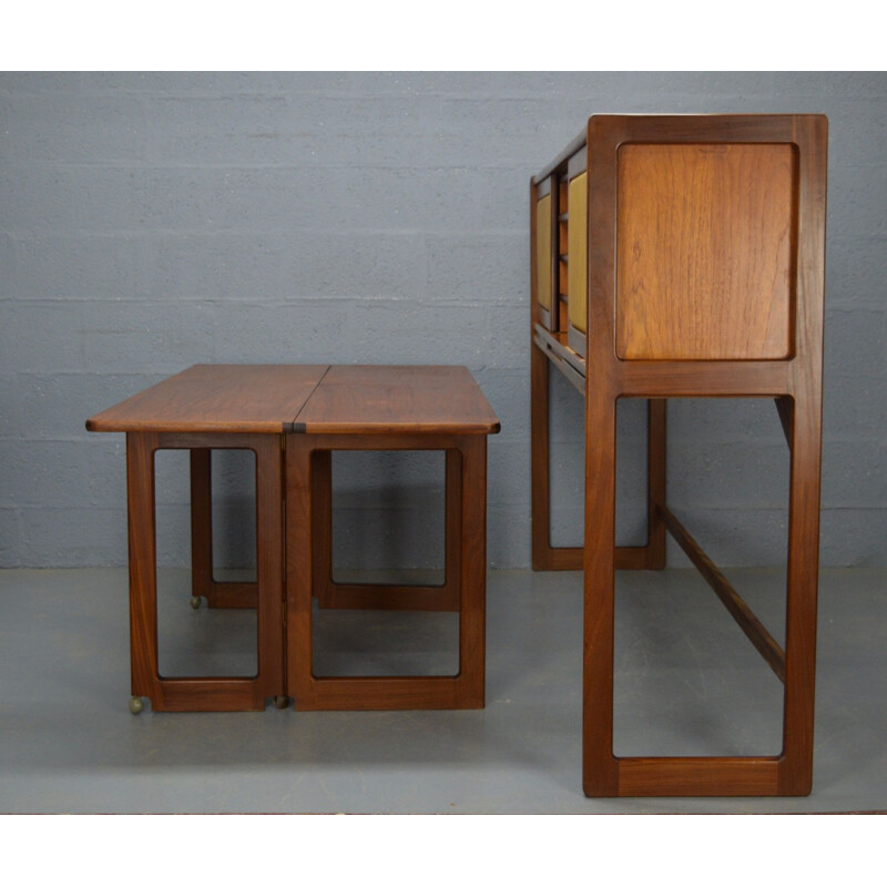 Vintage teak dining set by Elliots of Newbury, 1960s