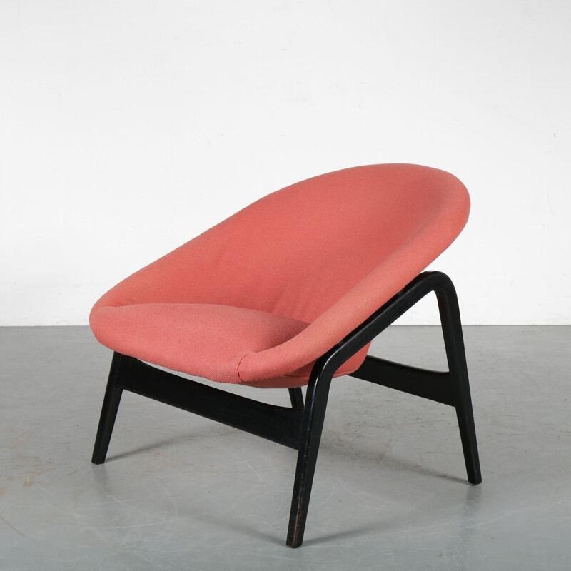 Vintage armchair model 118 by Hartmut Lohmeyer from by Artifort, Netherlands, 1950s