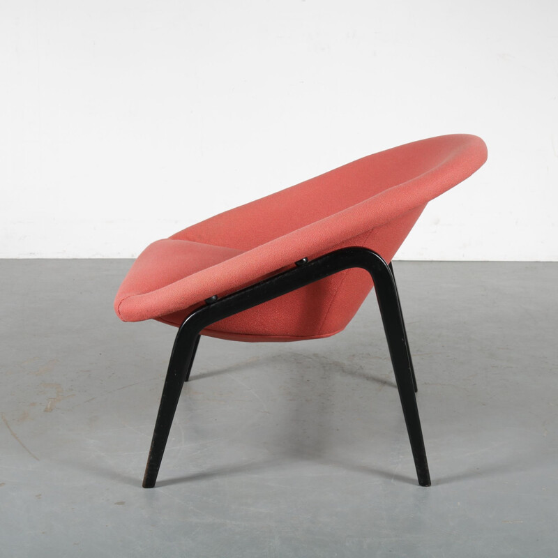 Vintage armchair model 118 by Hartmut Lohmeyer from by Artifort, Netherlands, 1950s