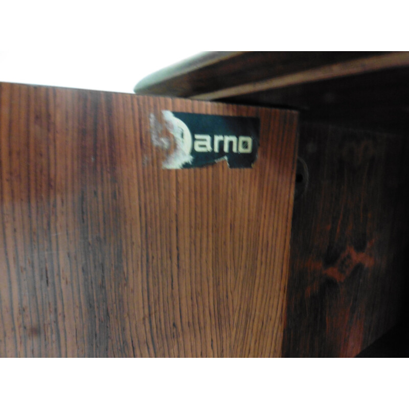 Large Arno Scandinavian sideboard in Rio rosewood - 1950s