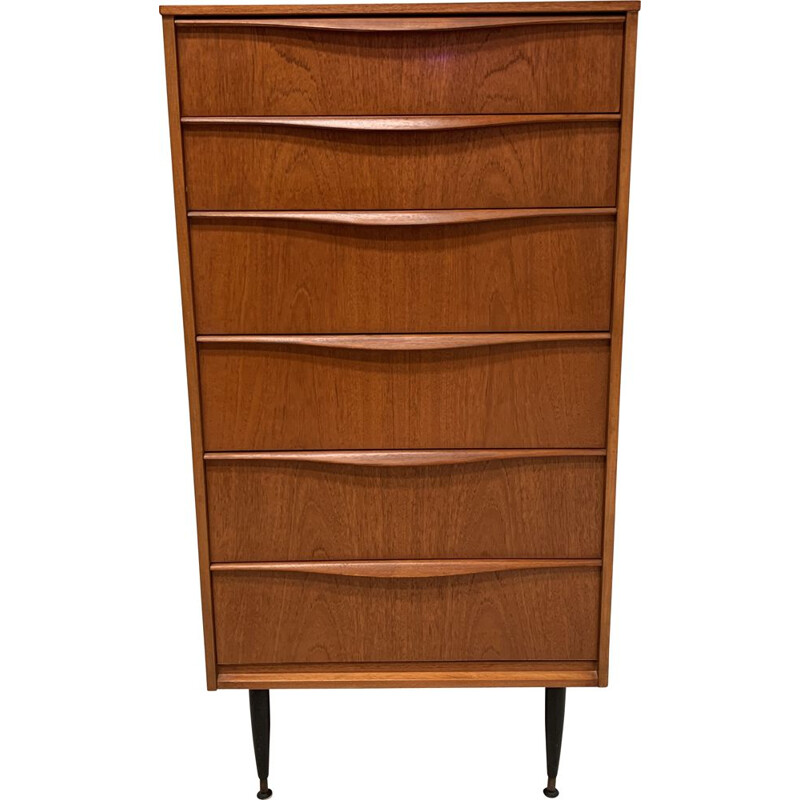 Vintage 6 drawers commode by Frank Guille for Austinsuite