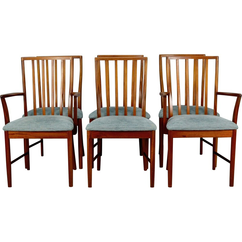 Set of 8 vintage dining chairs by McIntosh