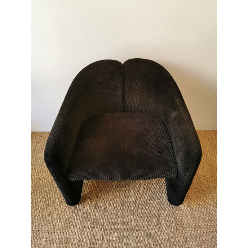 Paire de fauteuils vintage PS142 d'Eugenio Gerli par Tecno, Italie, 1960-70