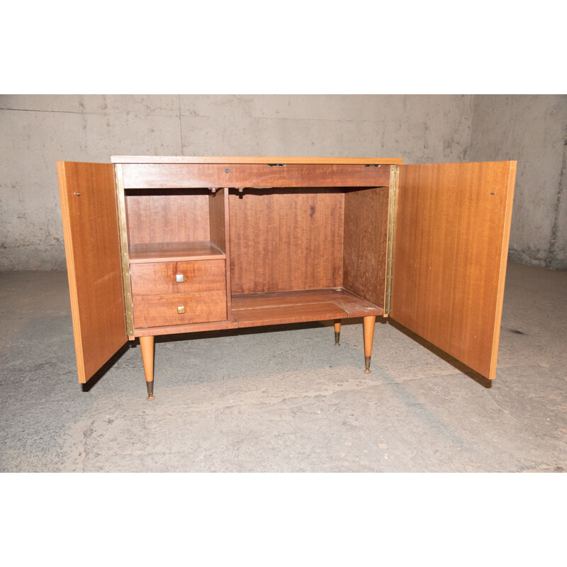 Vintage sewing furniture by Singer 1970