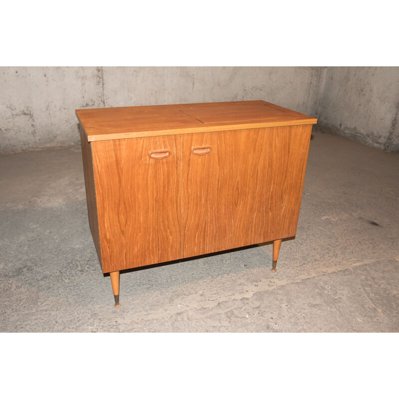 Vintage sewing furniture by Singer 1970