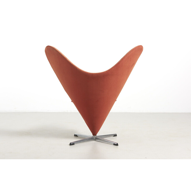 Vintage Heart cone Drehstuhl von Verner Panton, 1958