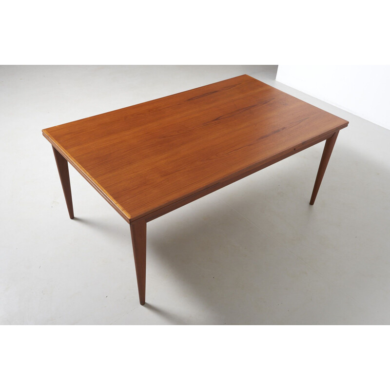 Vintage danish dining table by by Niels O. Møller