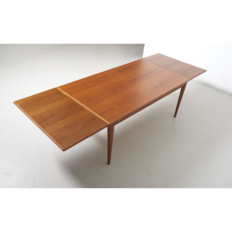 Vintage danish dining table by by Niels O. Møller