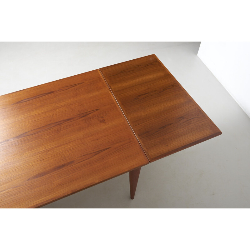 Vintage danish dining table by by Niels O. Møller