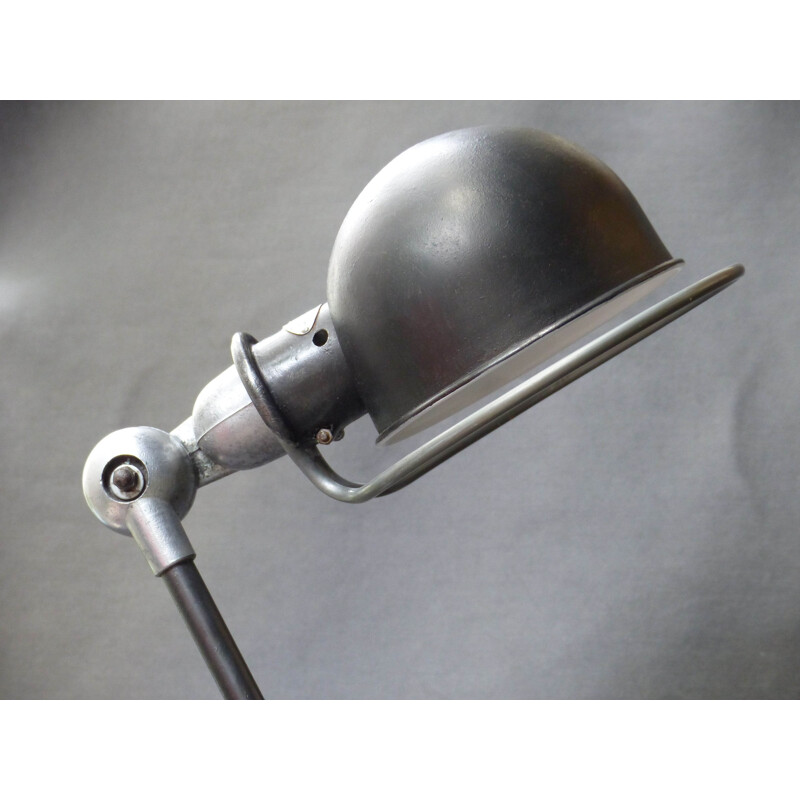 Industrial "Jielde" swivel lamp  / wall lamp in metal, JL DOMECQ - 1950s