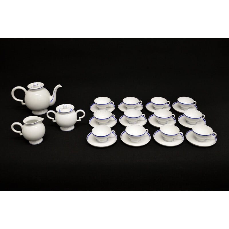 Vintage Tea Set model Barbara by Gio Ponti for Richard Ginori 1930