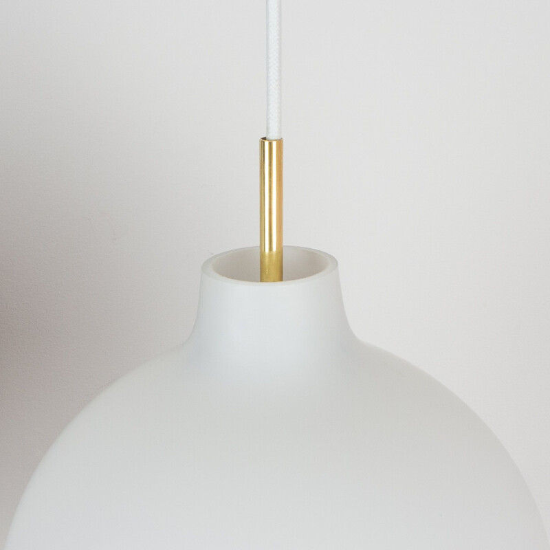 Pair of vintage pendant lamps by Vilhelm Wohlert, Denmark, 1959