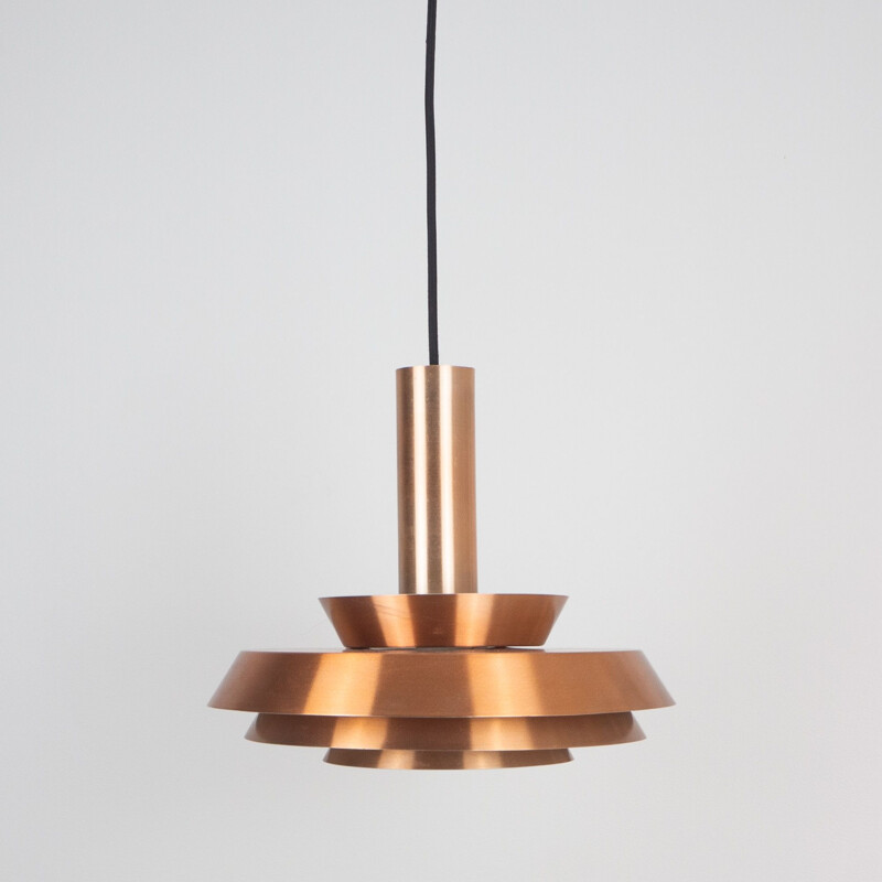 Vintage Swedish pendant lamp by Carl Thore for Granahaga, Sweden 1960s