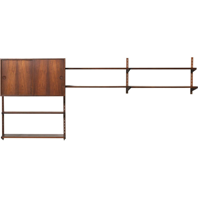 Vintage FM Wall Unit in rosewood by Kai Kristiansen