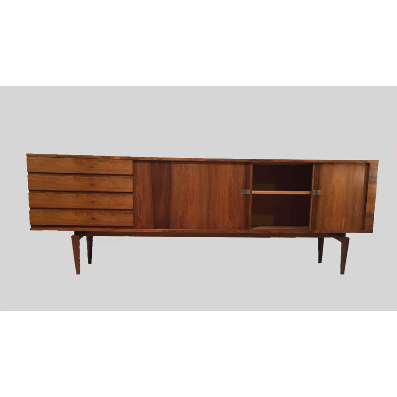 Vintage Danish Sideboard in Rosewood by H.W. Klein 1960s