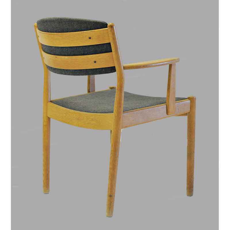 Set von zwei dänischen Vintage-Sessel Poul Volther in Eiche, Inc. Retapished