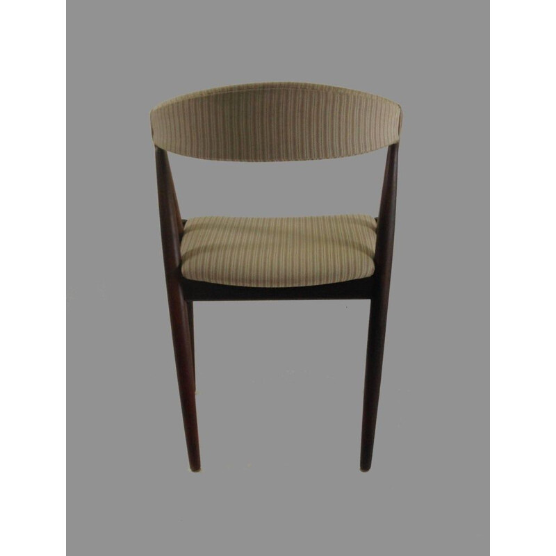 Ensemble de douze chaises de salle à manger en teck Kai Kristiansen, Inc. Reupholstery