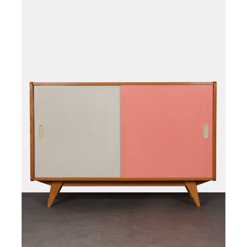 Vintage coloured chest of drawers, model U-452, by Jiri Jiroutek, 1960