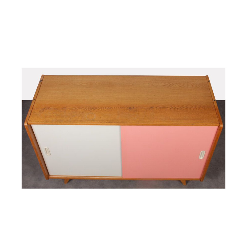 Vintage coloured chest of drawers, model U-452, by Jiri Jiroutek, 1960