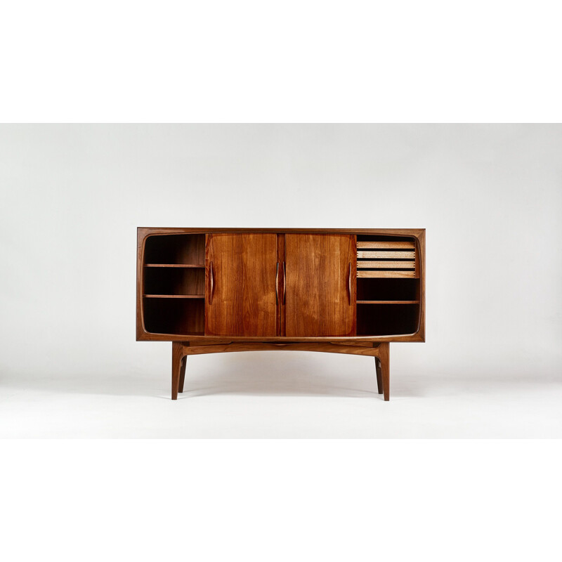 Vintage teak mid-high string, Jens Ærthøj Jensen & Tage Molholm. Denmark, C.1960