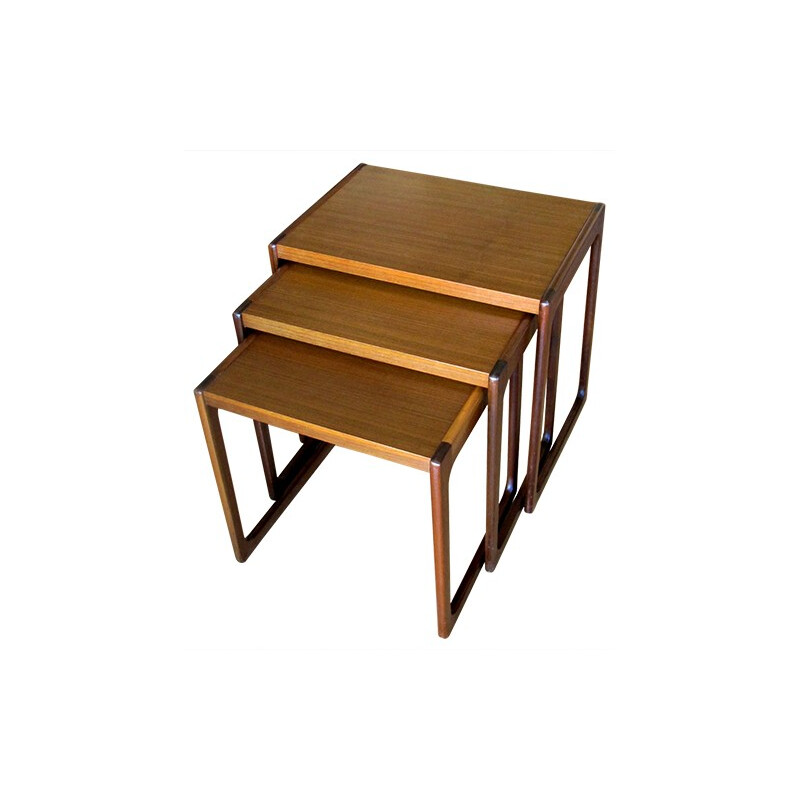 Nesting tables Scandinavian - 1960s