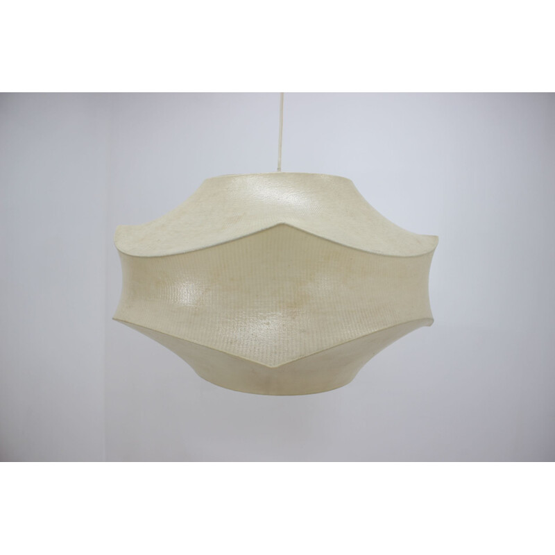 Large vintage Pendant Cocoon Designed by Achille Castiglioni, Italy, 1960