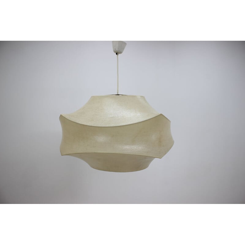 Large vintage Pendant Cocoon Designed by Achille Castiglioni, Italy, 1960