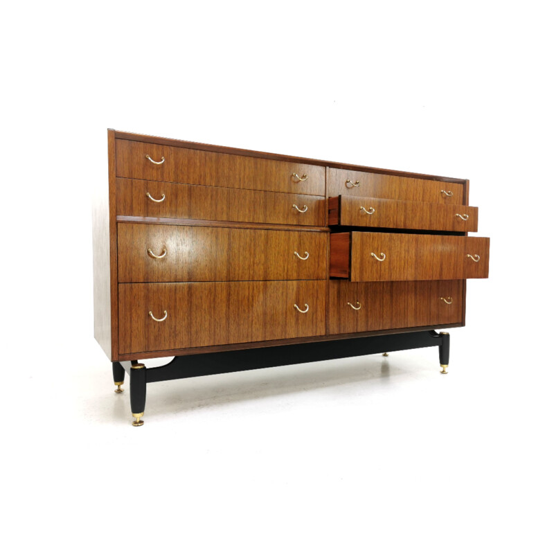 Vintage G-Plan Teak E-Gomme Tola Chest of Drawers 