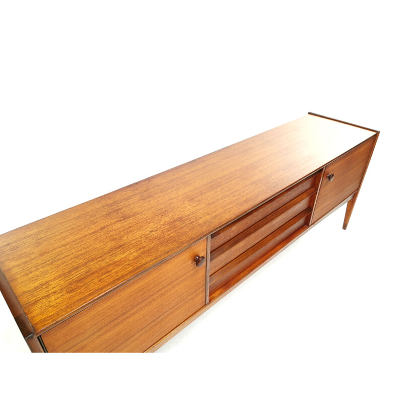 Vintage Younger Da Silva Teak Mid Sideboard 1960