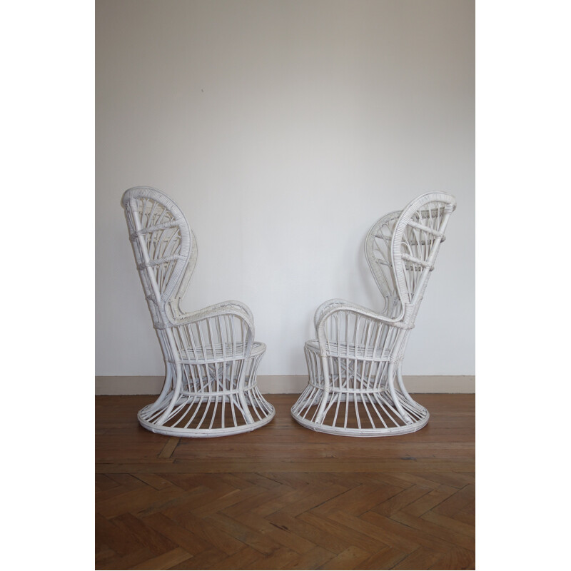 Paire de fauteuils vintage de Gio Ponti & Lio Carminati 1950