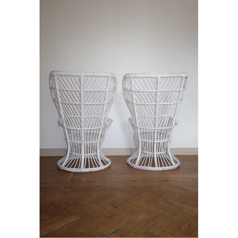 Pair of vintage armchairs by Gio Ponti & Lio Carminati 1950