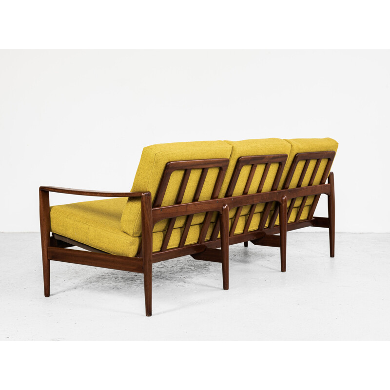 Ensemble de salon vintage en teck par Illum Wikkelsø pour Niels Eilersen, 1960