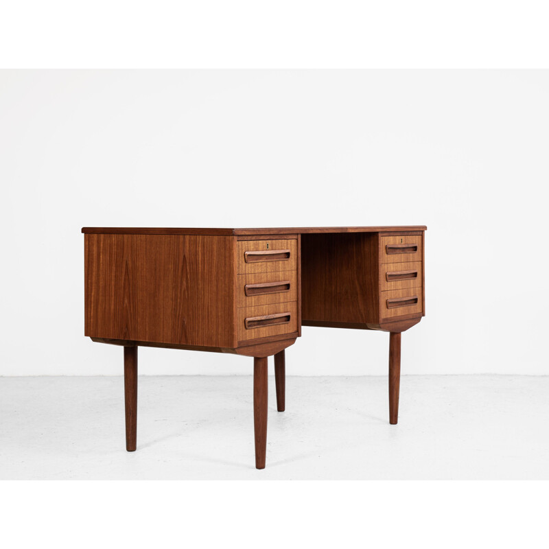 Vintage Danish desk in teak 1960s